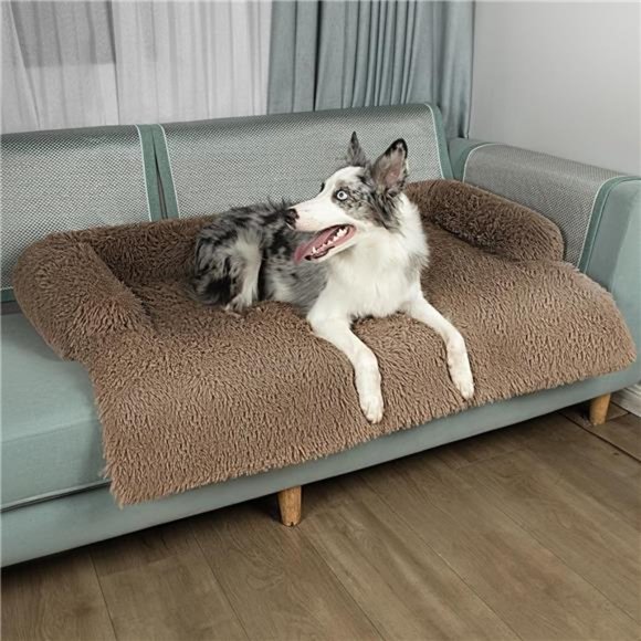 Dog Couch Bed Waterproof Dog Mat with Removable Washable Cover